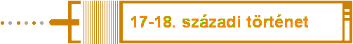 17-18. szzadi trtnet